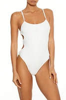 Crochet Cutout Monokini One-Piece Swimsuit