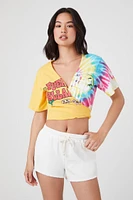 Reworked Mock Wrap Crop Top
