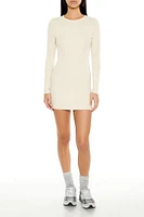 Long-Sleeve Bodycon Mini Dress