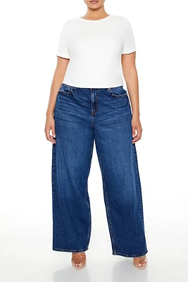 Plus Curvy High-Rise Jeans