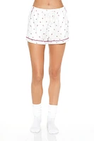 Floral Shirt & Shorts Pajama Set