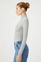 Zip-Up Funnel Neck Bodysuit