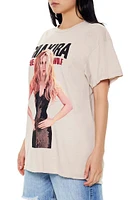 Oversized Shakira Graphic Tee