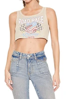 Cropped Road Race Tank Top