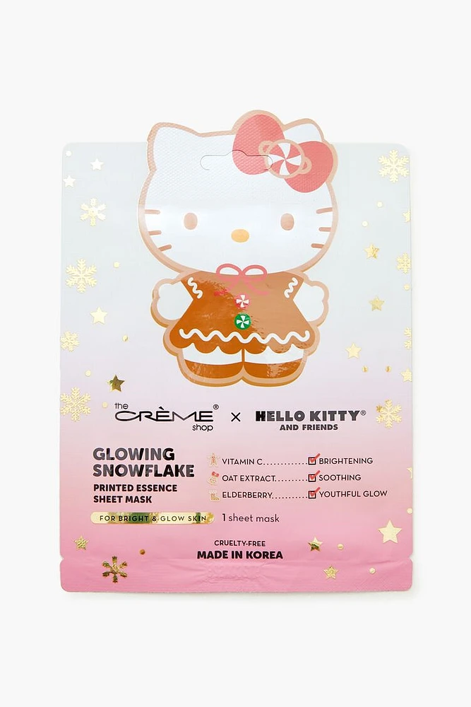 The Creme Shop x Sanrio Hello Kitty Glowing Snowflake Mask