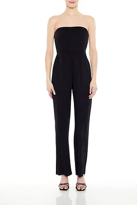 Strapless Wide-Leg Jumpsuit