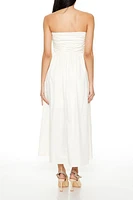 Strapless Sweetheart Maxi Dress