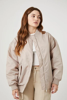 Zip-Up Bomber Jacket