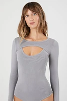 Cutout Combo Bodysuit