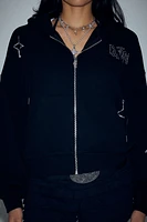 Bratz Rhinestone Zip-Up Hoodie