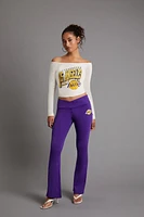 Los Angeles Lakers Off-the-Shoulder Top