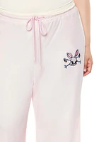 Plus Velour Ski Bunny Sweatpants