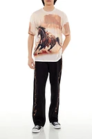 Horse Running Graphic Tee