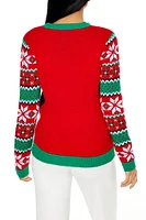 Howdy Holidays Cactus Snowman Sweater