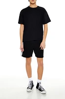 Essentials Cotton Cropped Crew Tee