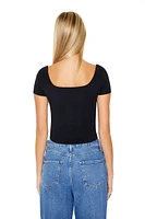 Sculpt Shape Cropped Tee