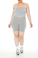 Plus Seamless Cropped Cami