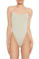 Seamless Strappy Thong Bodysuit