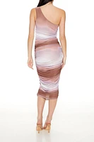Gradient Cloud Wash Maxi Dress