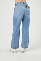 High-Rise Straight Jeans