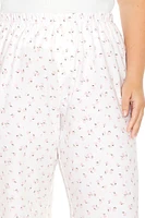 Plus Ditsy Floral Pajama Pants