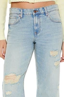 Mid-Rise Cropped Jeans