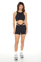 Seamed Longline Sports Bra