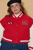 Plus Disney Mickey & Friends Varsity Jacket