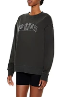 Embroidered Boston Pullover