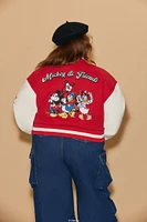 Plus Disney Mickey & Friends Varsity Jacket