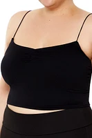 Plus Seamless Cropped Cami