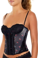 Cherry Underwire Corset Cami