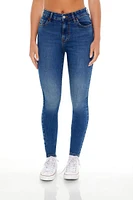 Mid-Rise Stretch-Denim Skinny Jeans