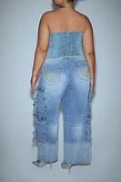 Plus Bratz Cargo Jeans