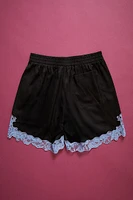 Unisex Betsey Johnson Lace-Trim Shorts