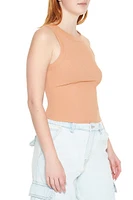 Ribbed Scoop Tank Top