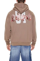 Aaliyah Shimmer Foil Hoodie