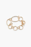 Oblong Chain Toggle Bracelet