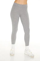 Heathered Mid-Rise Leggings