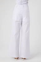 Striped Wide-Leg Pants