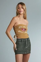 Ford Lace-Up Tube Top