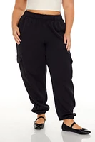 Plus Cargo Fleece Joggers