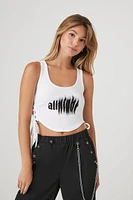 Ribbed All Night Graphic Tank Top