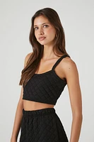 Quilted Cropped Cami