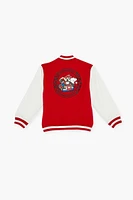 Girls Mario Kart Bomber Jacket (Kids)