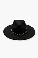 Curb Chain-Trim Fedora