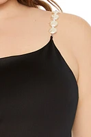 Plus Faux Pearl Cami