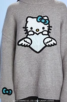 Angel Hello Kitty Drop-Sleeve Sweater