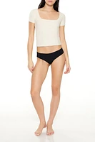 Sculpt Shape Cropped Tee