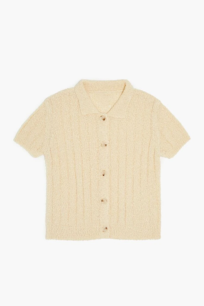 Girls Sweater-Knit Shirt (Kids)